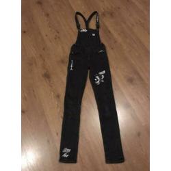 STOERE Zwarte tuinbroek van Coolcat - maat 146/152