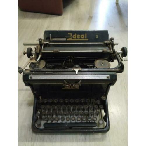 Seidel & Naumann antieke typemachine '' Ideal model S ''