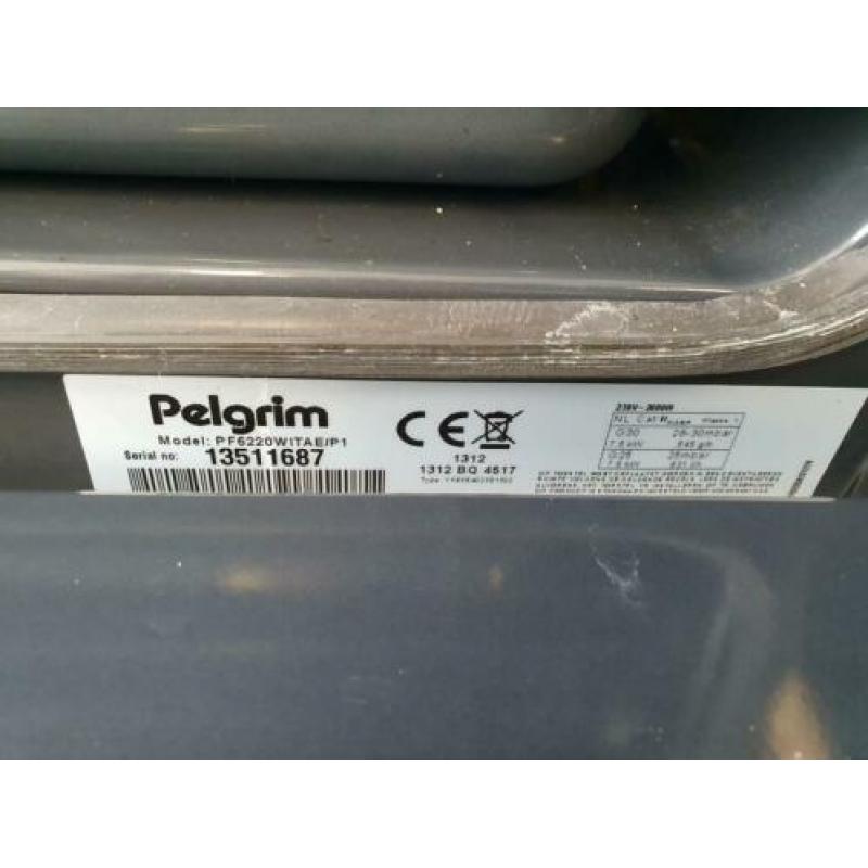 pelgrim gasfornuis met elektrische oven.