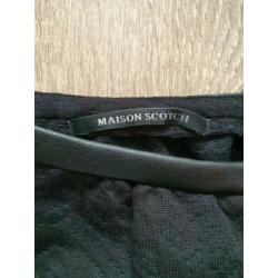 Maison Scotch | Zwarte rok | Maat 3 / M/L / 40