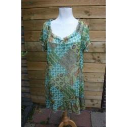 Tuniek/ Jurk groen My Lily's mt XXL