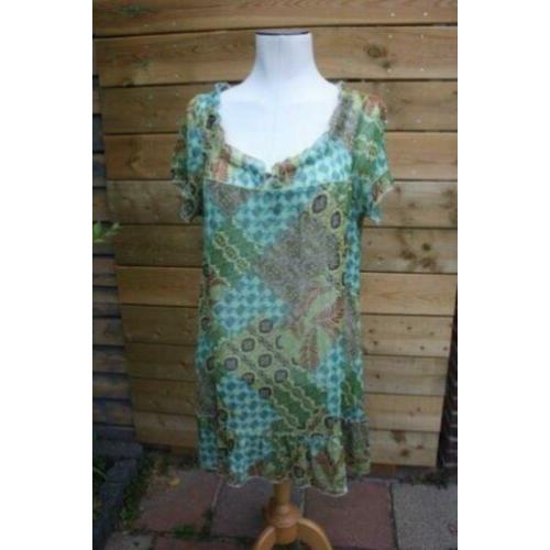 Tuniek/ Jurk groen My Lily's mt XXL