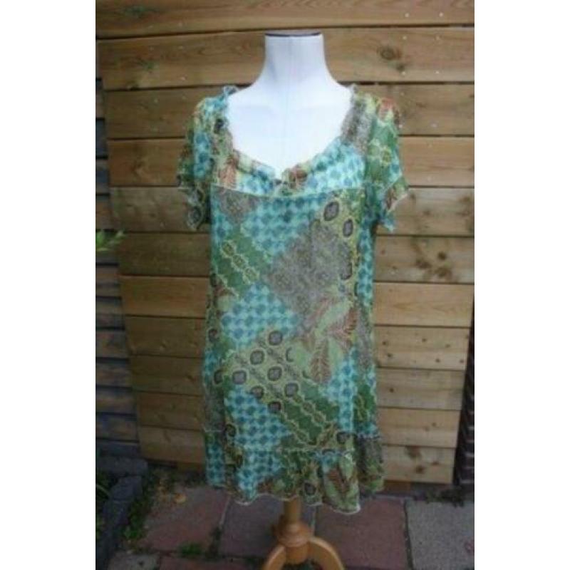 Tuniek/ Jurk groen My Lily's mt XXL