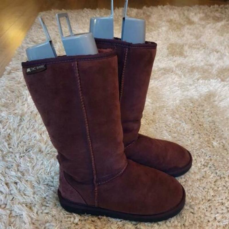 ugg australia chic empire bruin/paarse laarzen maat 9 / 40