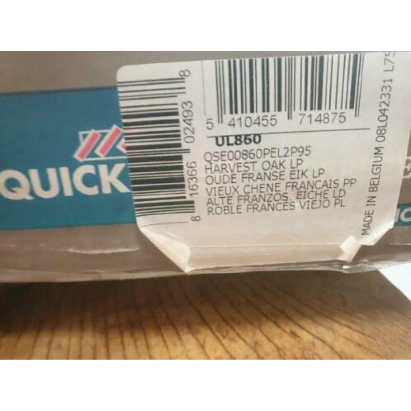 43M2 Quickstep Perspective 950 uniclic oude Franse eik