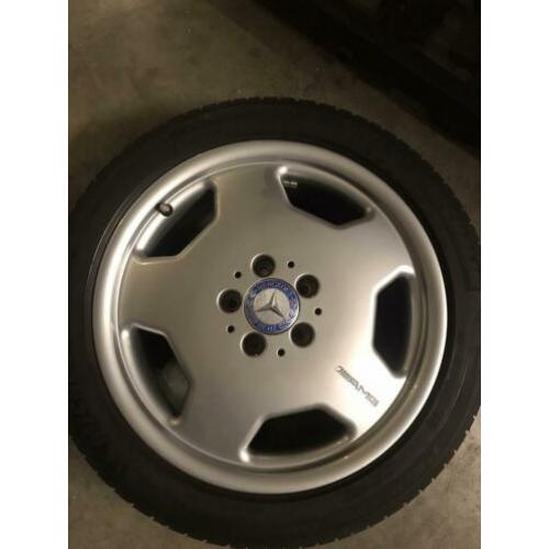 Mercedes amg velg+band 17 inch breedset