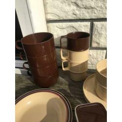 Vintage mepal Koen de winter servies