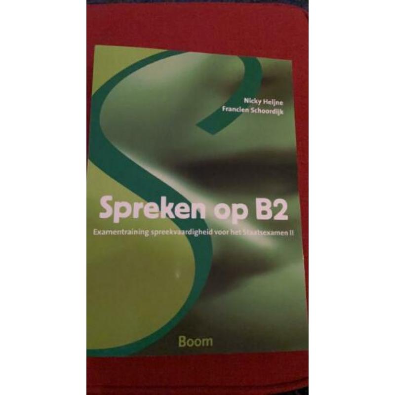 Schrijven, lezen, luisteren, spreken op b2