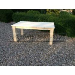 Tuintafel van Douglas of steigerhout tuin tafel
