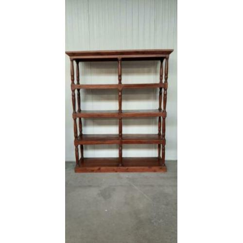 Robuuste mooie teak houten roomdivider