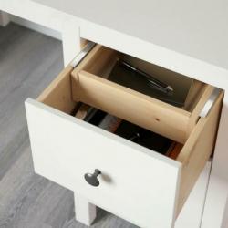 Ikea Hemnes Bureau wit met bovendeel