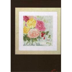 Cado AANBIEDING LANARTE BORDUURPAKKET, PASTELBLOEMEN