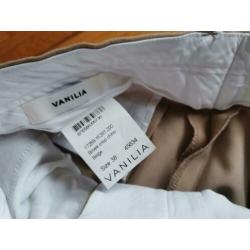 Prachtige pantalon Vanilia beige crisp chino 38 als nieuw