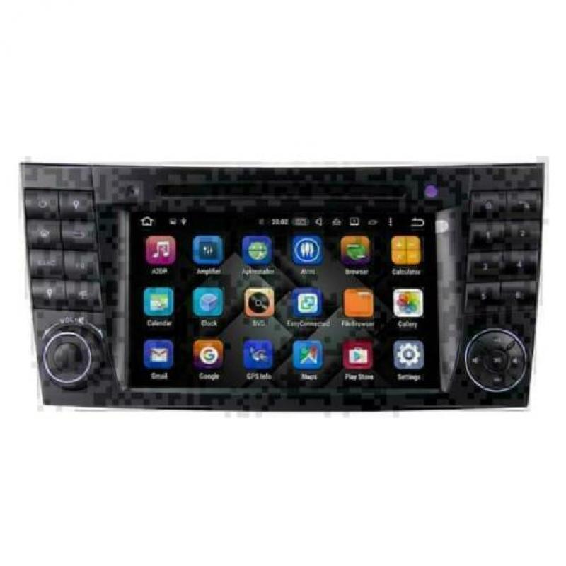 Mercedes E Klasse CLS W211 radio navigatie comand android 7