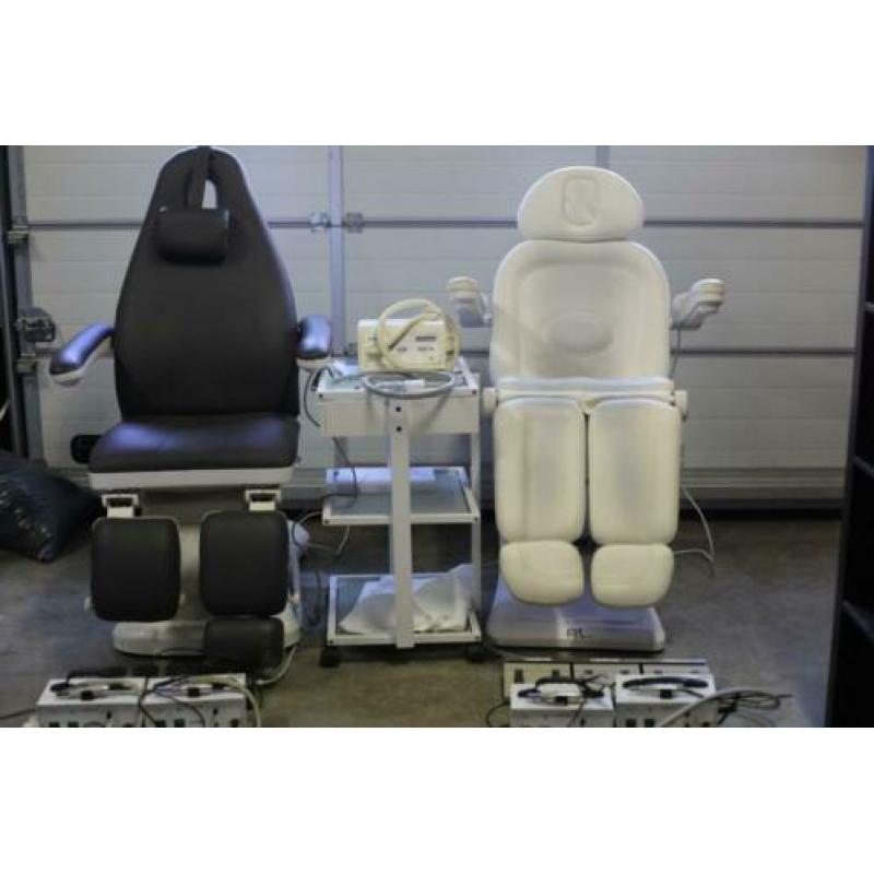 behandelstoelen elektrisch Orthofex microair en Orthospray