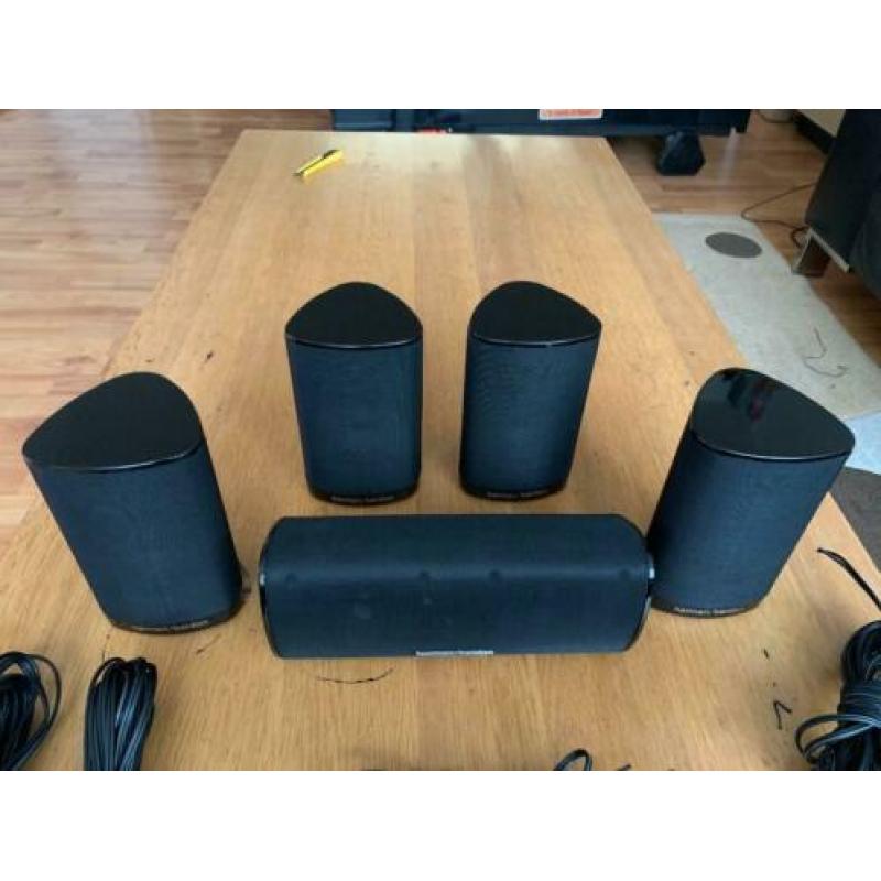 Harman kardon Speakers set met kabels zgan