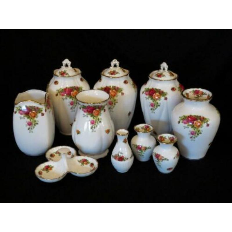Royal Albert OLD COUNTRY ROSE diversen (zie alle foto's!)