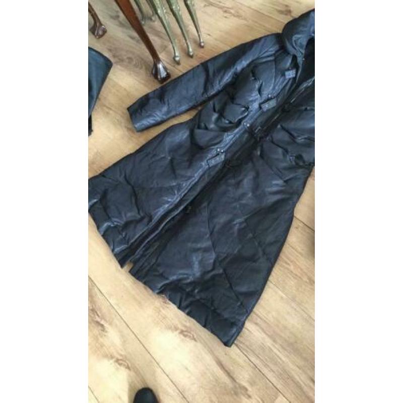 Claudia strater mooie nette warme jas, mt 38/40