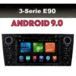 BMW 3serie e90 radio navigatie android 9.0 wifi dab+ carkit