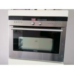 Siemens inbouw combi heteluchtoven magnetron Type:HTHB86P