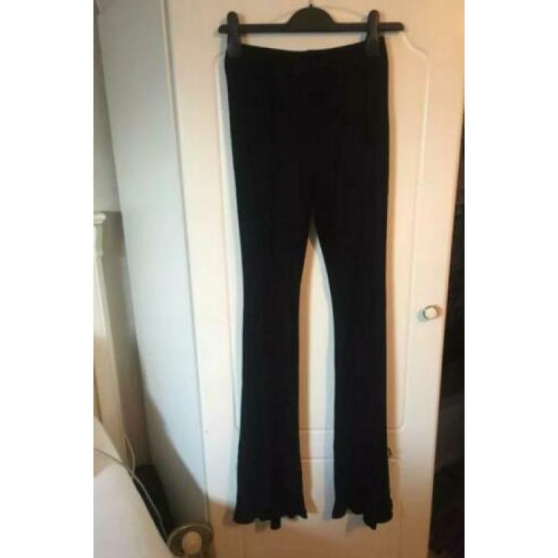 Flared pants flare broek