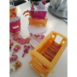 Lalaloopsy huis, bus en 11 poppetjes