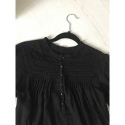 Te koop mooie nette zwarte vila blouse maat L nieuw!!