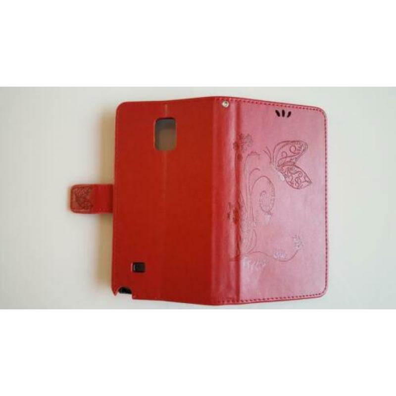 Samsung Galaxy Note 4 Bookcase Flip Cover Wallet Hoesje 1