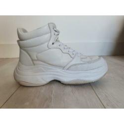 Witte sneakers plateauzolen mt 38