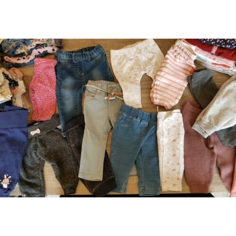 GROOT pakket 62 meisje enkele 56 veel Zara, Feetje,Prenatal
