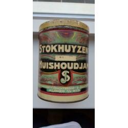 Stokhuyzen's Huishoudjam blik Alpen a/d Rijn