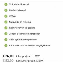 Mineralogie make up vegan minerale nieuw