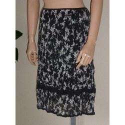 Guess jeans prachtig rokje zwart wit mt. 36