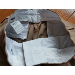 Prachtige pantalon Vanilia beige crisp chino 38 als nieuw