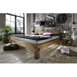 Massief houten bed INGRID. Wild eiken