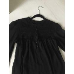 Te koop mooie nette zwarte vila blouse maat L nieuw!!