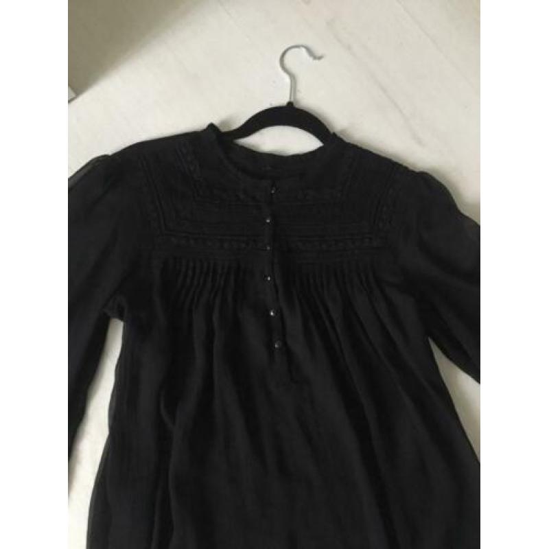 Te koop mooie nette zwarte vila blouse maat L nieuw!!