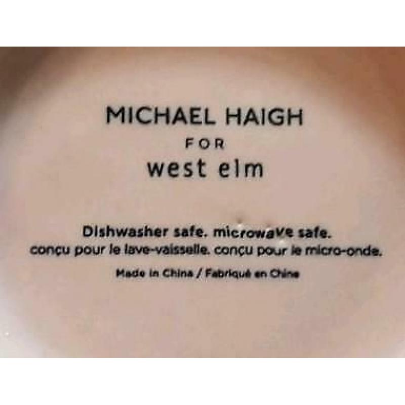 Drie aardewerk schaaltjes / kommetjes van Michael haigh