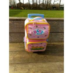 baby born trolly koffer rugtas