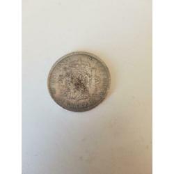 5 pesetas munten