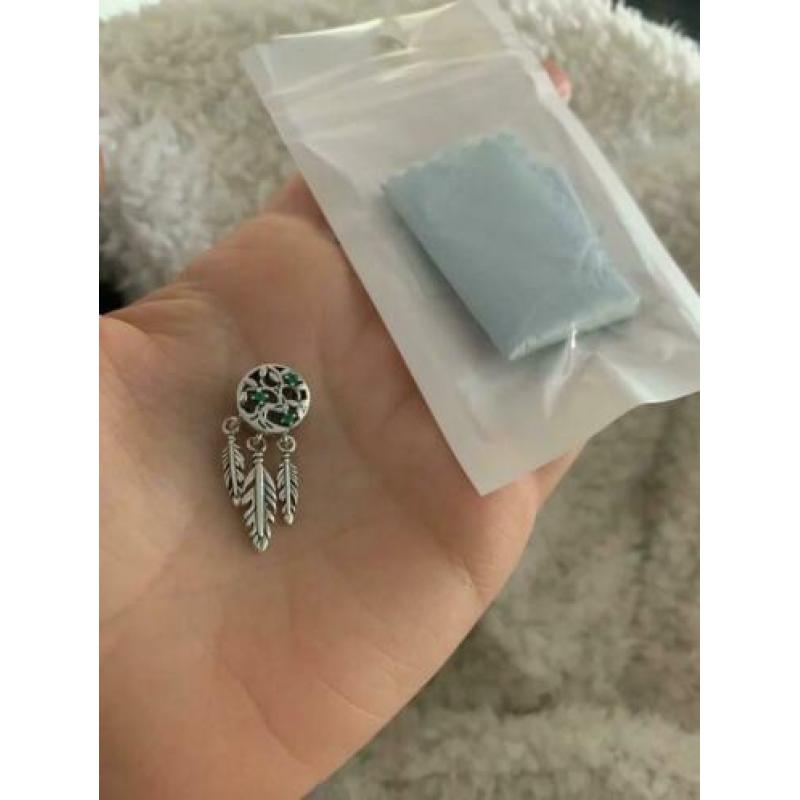 Sterling zilveren dromenvanger dreamcatcher past Pandora