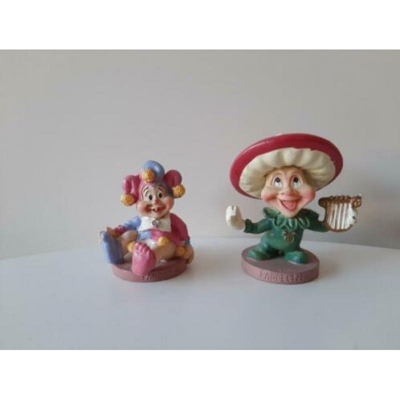 Efteling stenen beeldjes Pardotje & Paddeltje
