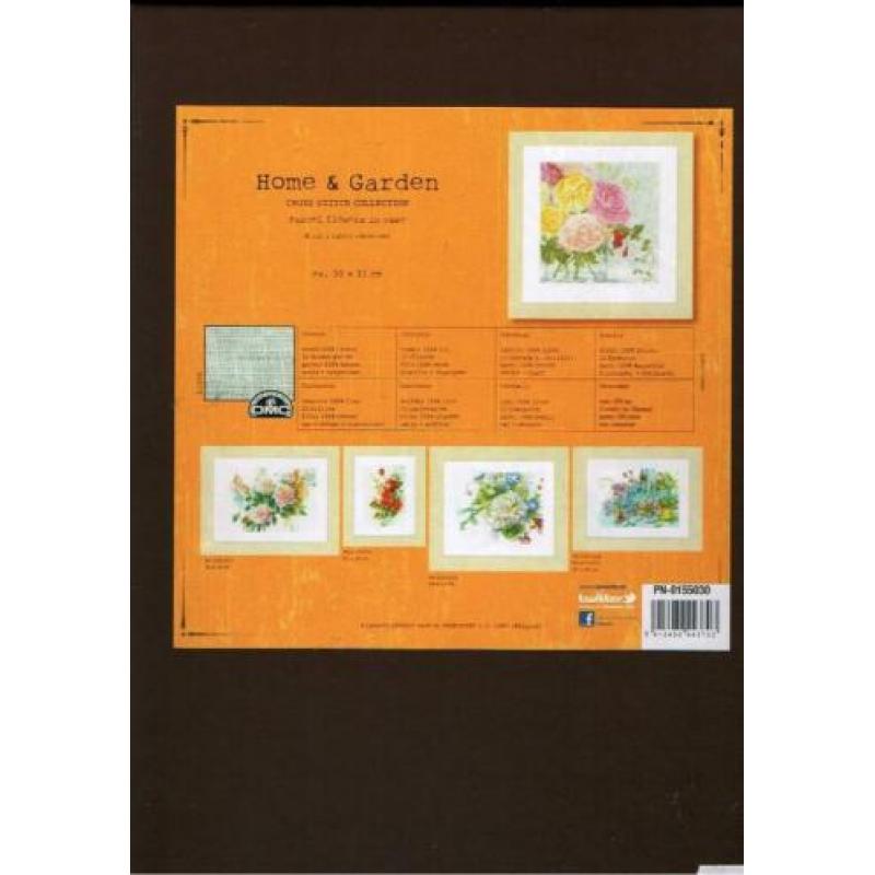 Cado AANBIEDING LANARTE BORDUURPAKKET, PASTELBLOEMEN