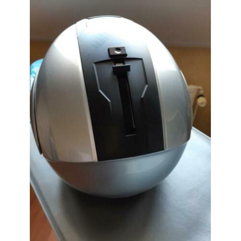 HJC motorhelm maat S zilver