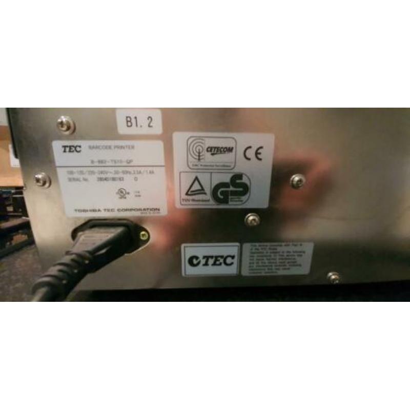 Toshiba TEC barcodeprinter B-882-TS10-QP
