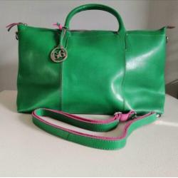 Tas Giogini groen/roze