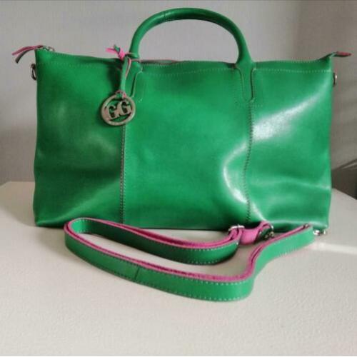 Tas Giogini groen/roze