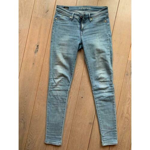 Denham Spray lichtblauwe jeans - W27