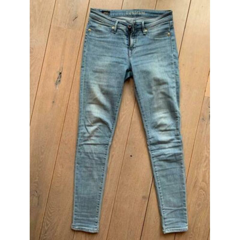 Denham Spray lichtblauwe jeans - W27