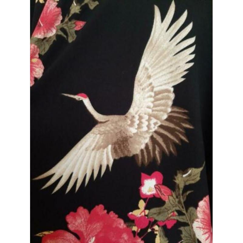 Shirt met kraanvogels van norah maat 38